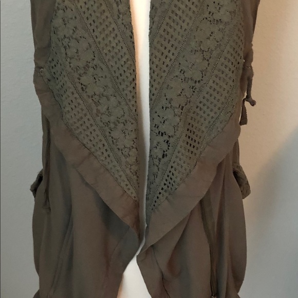 😍Francescas Miami Oversized Military Coat/Vest - Picture 3 of 8